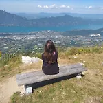 Lüks kamp alanı Eco Yourte Du Bourget *